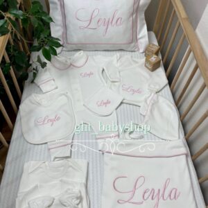 Pembe biyeli 11li set