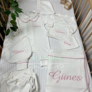 Pembe biyeli 10lu set